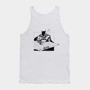 Confused Bat Tank Top